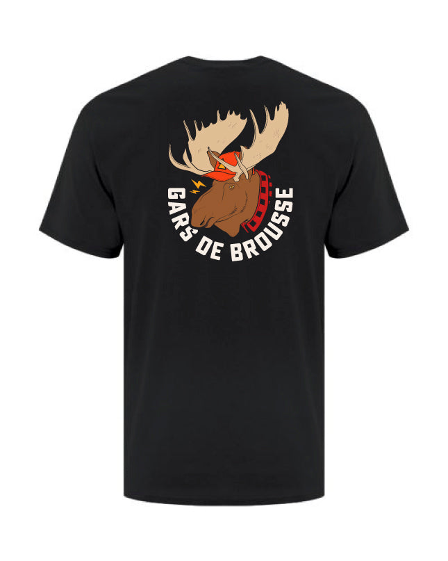 T-Shirt Noir Gars de brousse - ORIGNAL