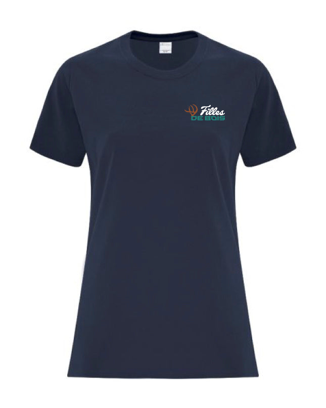 T-Shirt Marine Filles de bois - BICHE