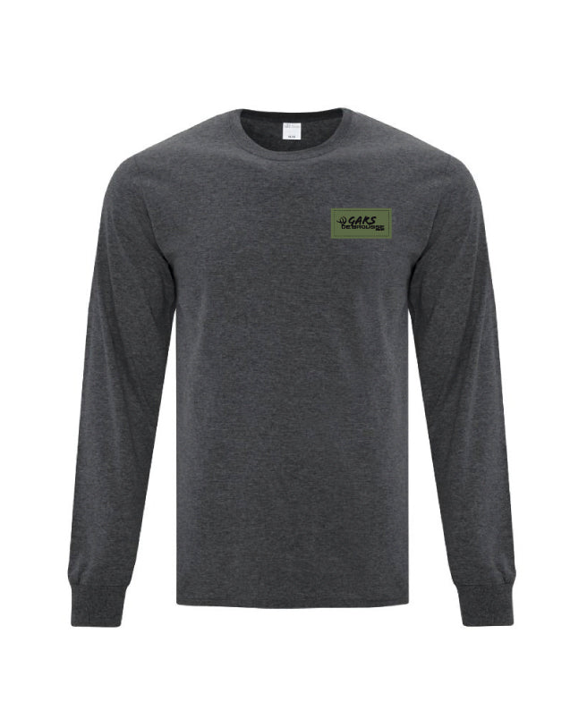 T-Shirt manche longue - Gars de brousse - Écusson Vert