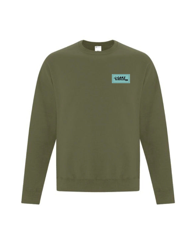 Crewnecks Gars de brousse - Écusson Bleu