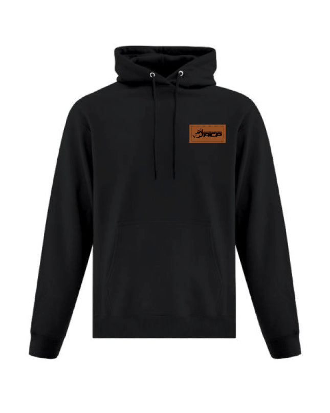 Hoodie à capuchon ACP UNISEXE - Écusson Brun