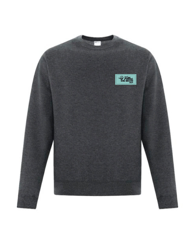 Crewnecks Filles de bois - Écusson Bleu