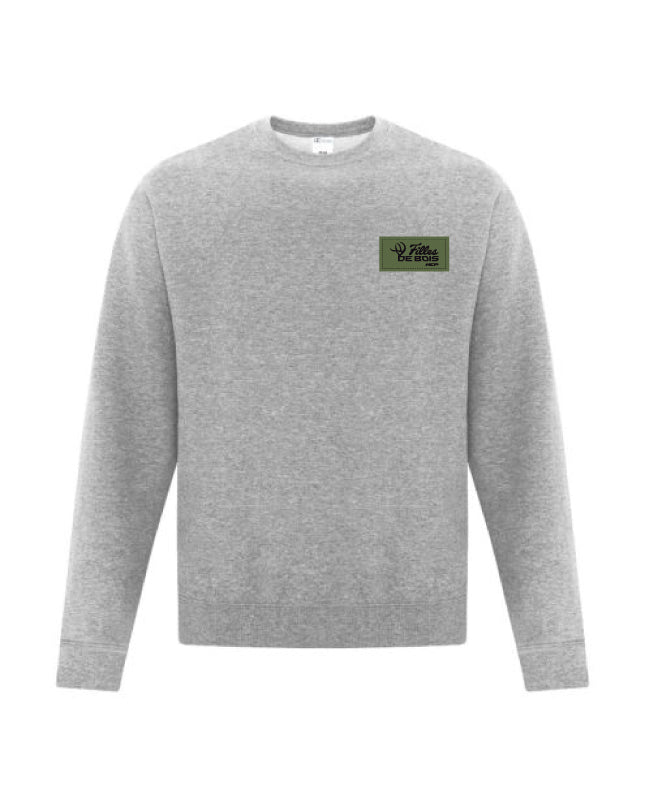 Crewnecks Filles de bois - Écusson Vert