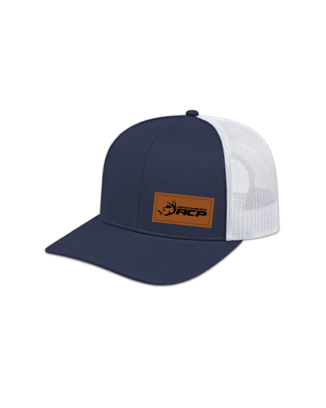 Casquette ACP écusson Brun à maille  - Unisexe