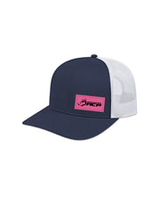 Casquette ACP écusson rose à maille  - Unisexe