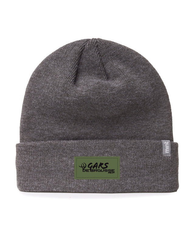 Tuque Gars de brousse - Écusson Vert