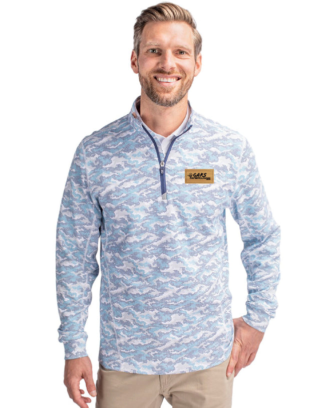 Chandail à imprimé camouflage Homme - Gars de brousse - Écusson bambou