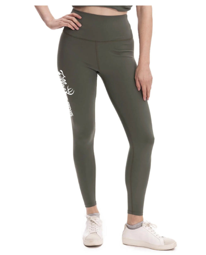 Legging vert militaire Filles de bois