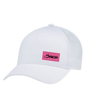 Casquette à couette ACP écusson Rose avec maille pour femme