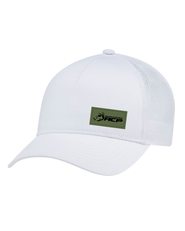 Casquette à couette ACP écusson Vert avec maille pour femme