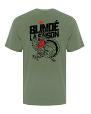 T-Shirt Vert Militaire - Blindé pour la saison - Gars de brousse