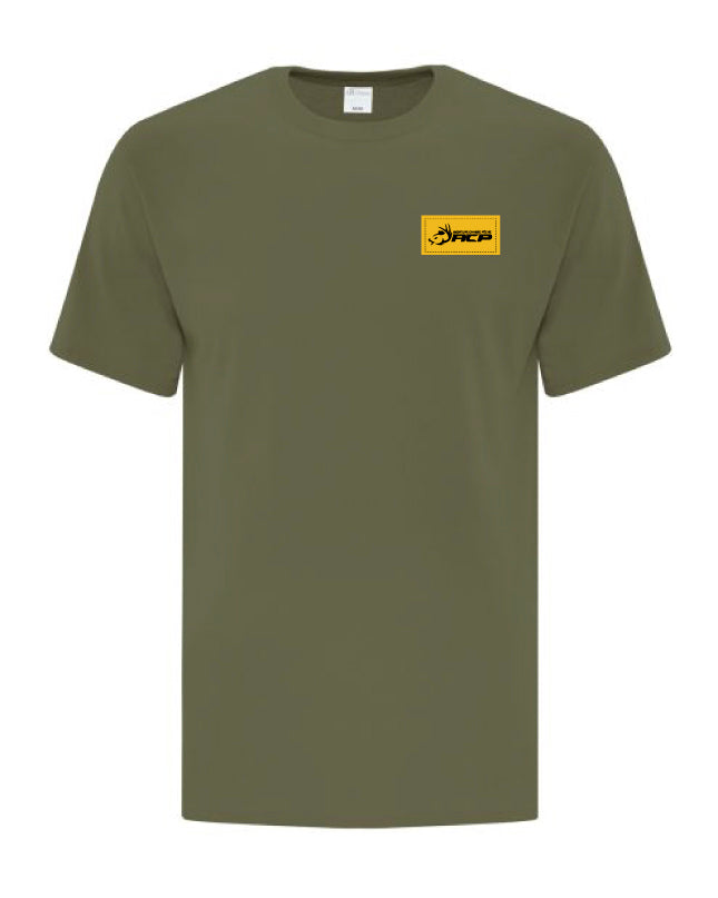 T-Shirt ACP Homme - Ecusson Jaune