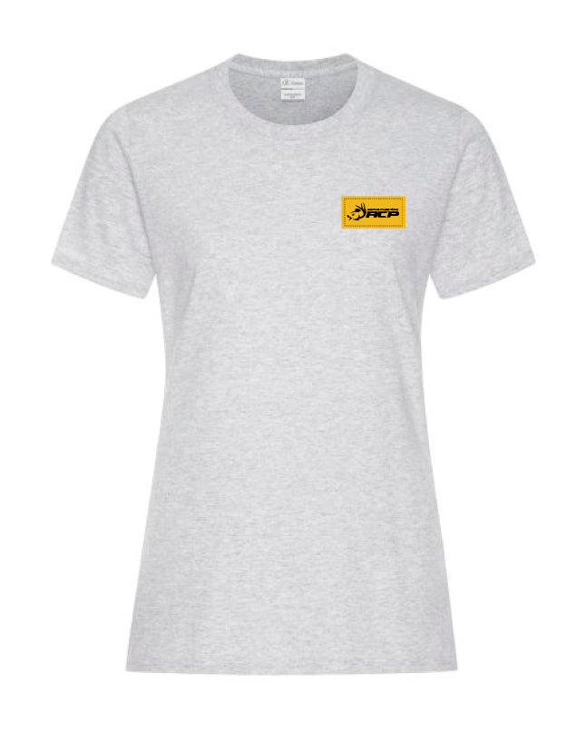 T-Shirt ACP Femme - Écusson Jaune