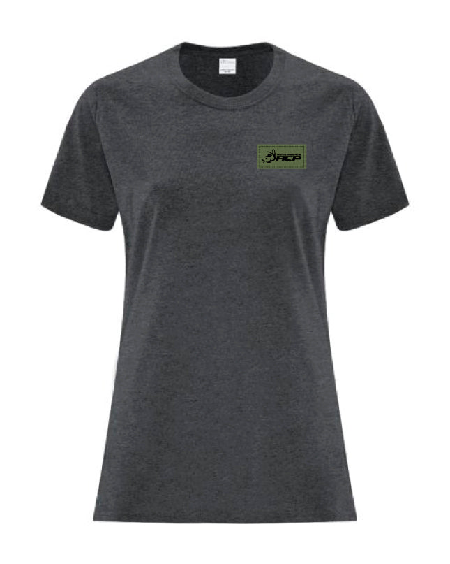 T-Shirt ACP Femme - Écusson Vert