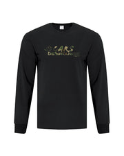T-Shirt manche longue Noir - Gars de brousse - Camo