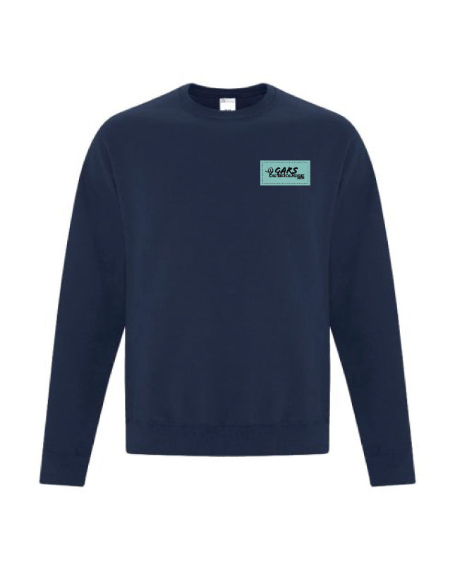 Crewnecks Gars de brousse - Écusson Bleu