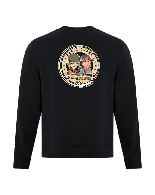 Crewnecks Filles de bois Radio Crash - Unisexe