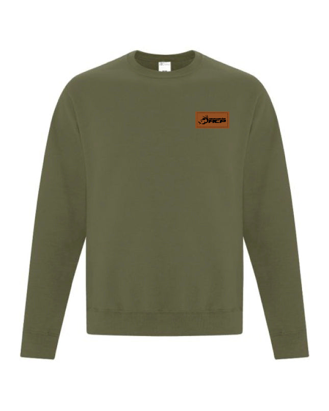 Crewnecks ACP unisexe - Écusson Brun