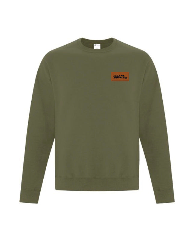 Crewnecks Gars de brousse - Écusson Brun