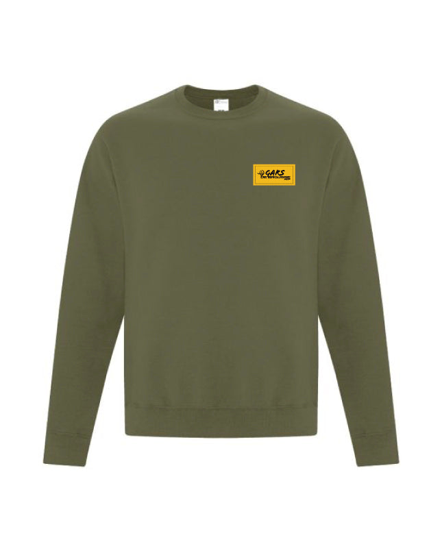 Crewnecks Gars de brousse - Écusson Jaune