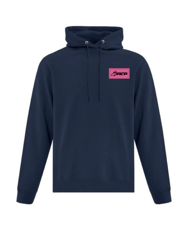 Hoodie à capuchon ACP UNISEXE - Écusson Rose