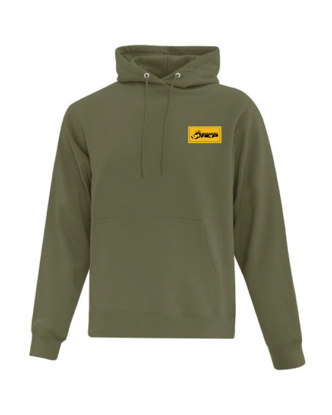 Hoodie à capuchon ACP UNISEXE - Écusson Jaune