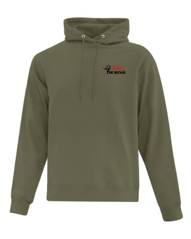 Hoodie à capuchon Vert - Blindé pour la saison - Filles de bois