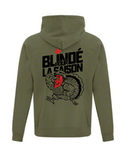 Hoodie à capuchon Vert - Blindé pour la saison - Gars de brousse