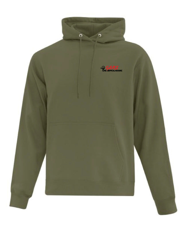 Hoodie à capuchon Vert - Blindé pour la saison - Gars de brousse