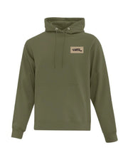 Hoodie à capuchon Gars de brousse - Écusson Beige