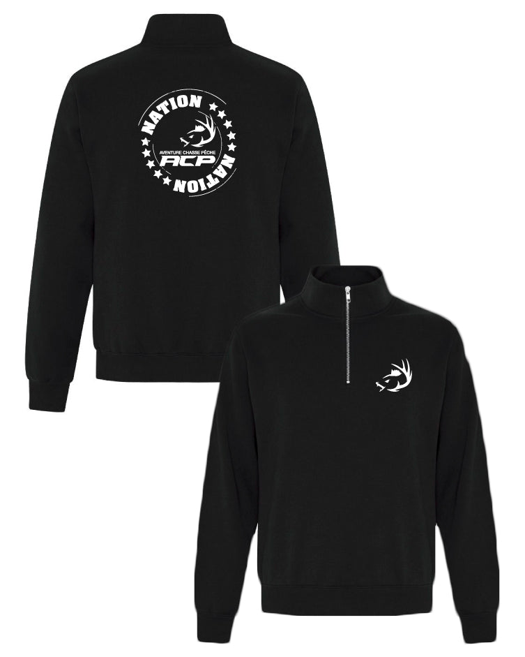 Crewnecks à zip - ACP - Nation