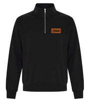 Crewnecks à zip - ACP - Écusson brun