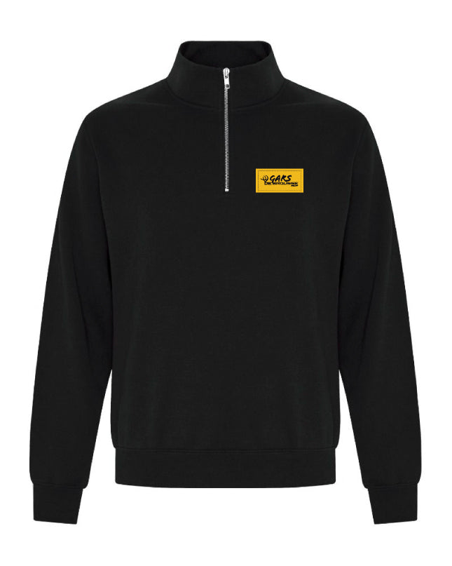 Crewnecks à zip - Gars de brousse - Écusson jaune