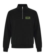 Crewnecks à zip - Gars de brousse - Écusson vert