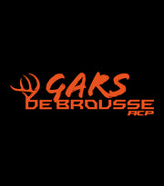 AUTOCOLLANT GARS DE BROUSSE - Orange