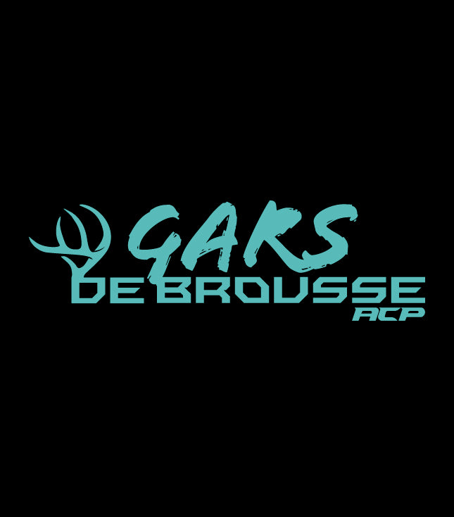 AUTOCOLLANT GARS DE BROUSSE - Turquoise