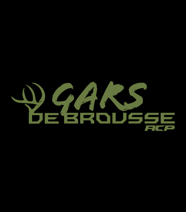 AUTOCOLLANT GARS DE BROUSSE - Vert