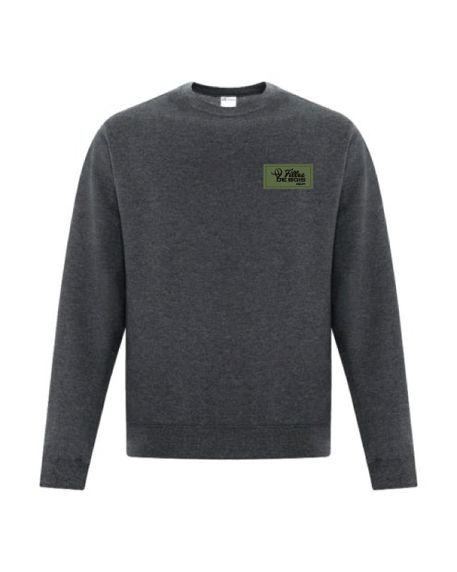 Crewnecks Filles de bois - Écusson Vert