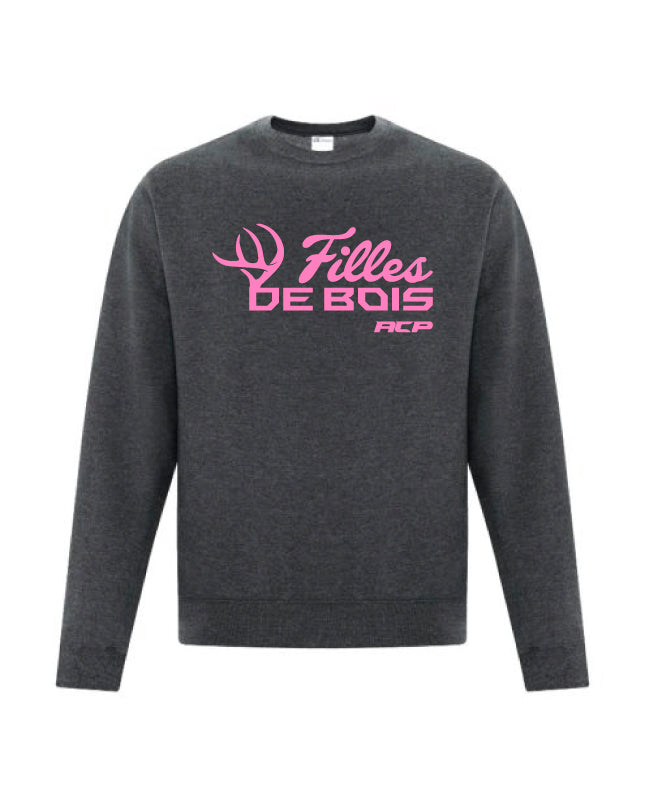 Crewnecks Filles de bois rose