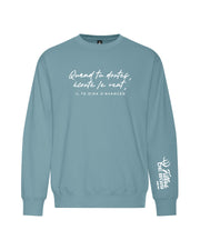 Crewnecks Filles de bois - Quand tu doutes, écoute le vent