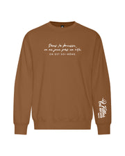 Crewnecks Filles de bois - Dans la brousse, on ne joue pas un rôle