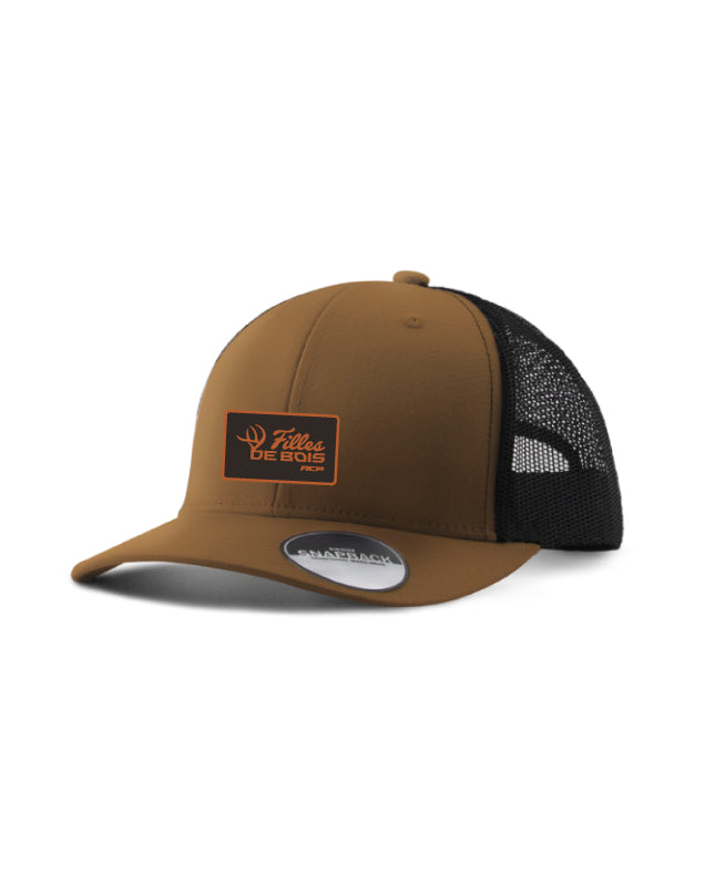 Casquette -  Écusson brodé Filles de bois - Avec filet