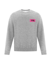 Crewnecks Filles de bois - Écusson Rose