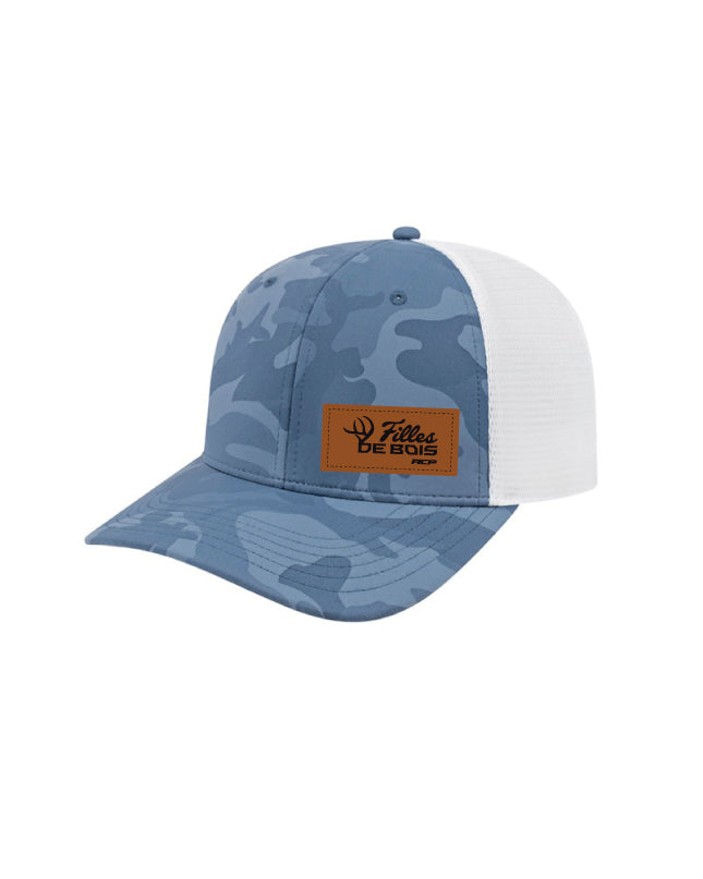 Casquette Camo - Filles de bois - Unisexe Écusson Brun