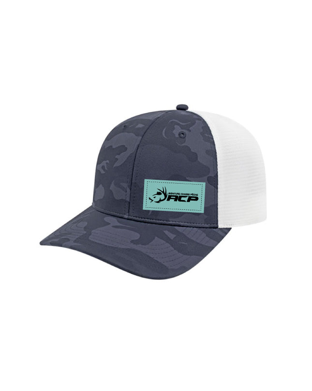 Casquette Camo - ACP - Unisexe Écusson Bleu