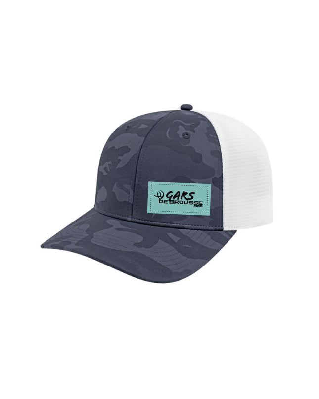 Casquette Camo - Gars de brousse - Unisexe Écusson Bleu