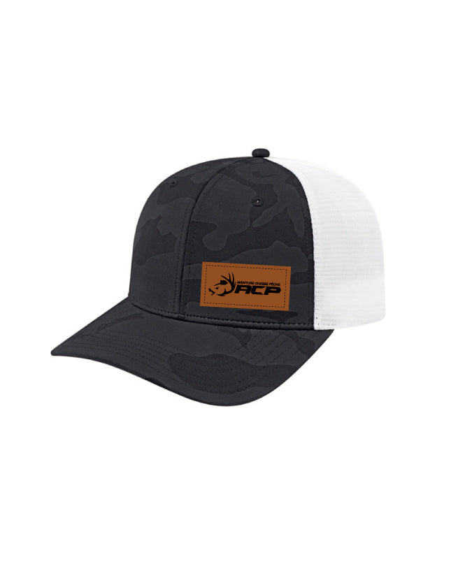 Casquette Camo - ACP - Unisexe Écusson Brun