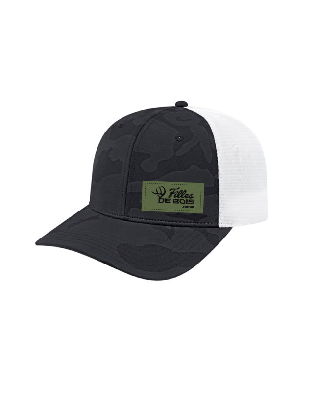 Casquette Camo - Filles de bois - Unisexe Écusson Vert