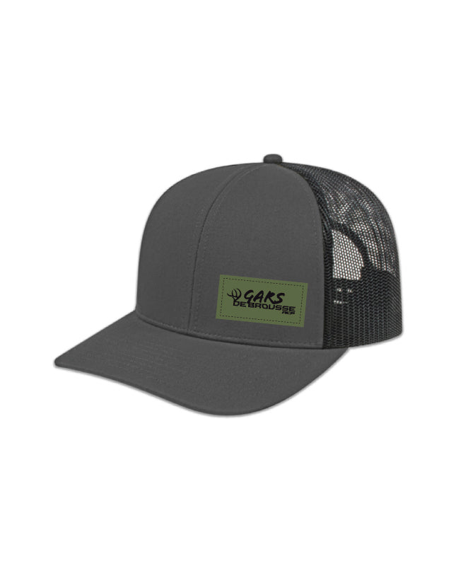 Casquette Gars de brousse écusson Vert à maille  - Unisexe