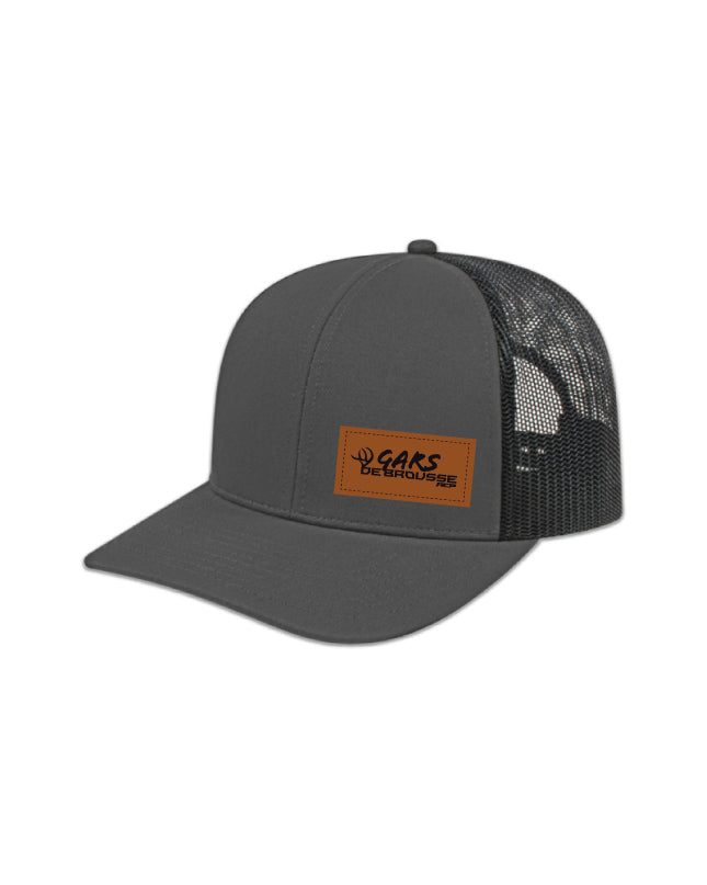 Casquette Gars de brousse écusson Brun à maille  - Unisexe